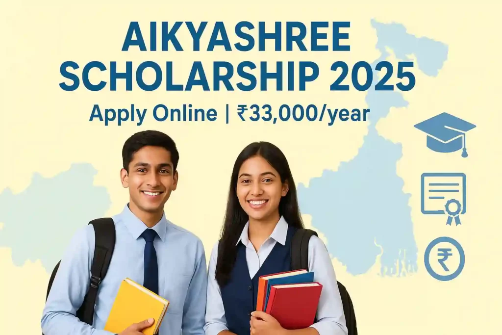 Aikyashree Scholarship 2025 Apply Online Eligibility Amount and Last Date