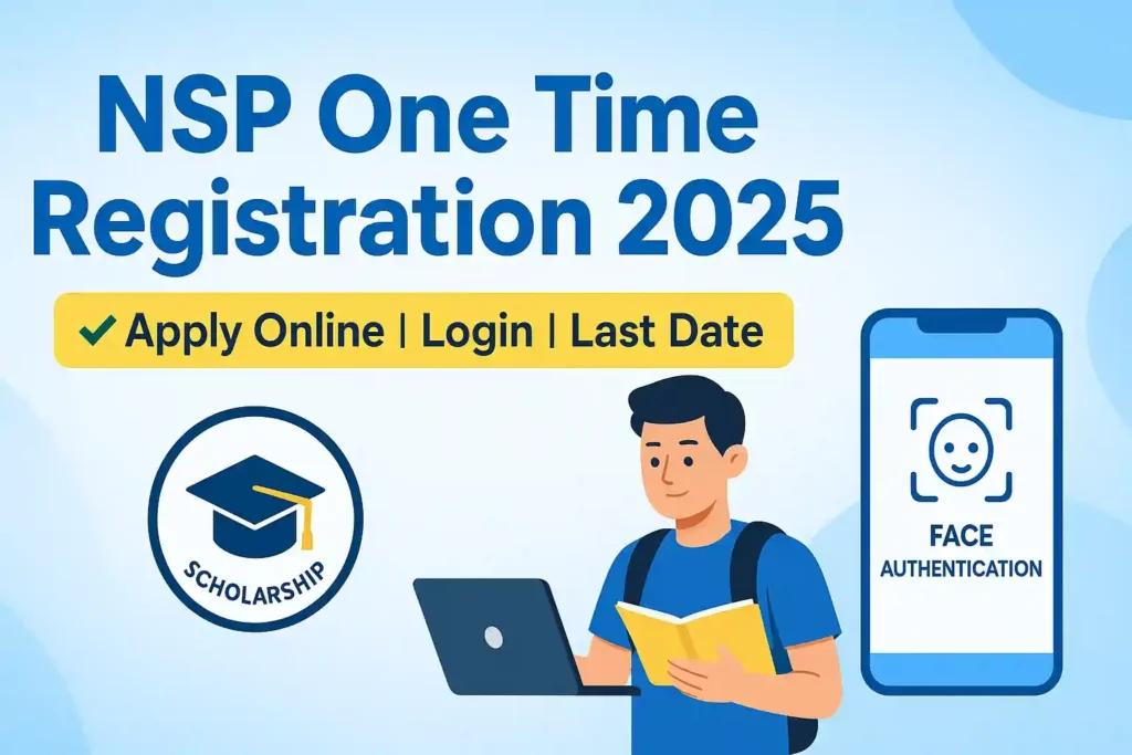 NSP One Time Registration (OTR) 2025: Apply Online & Login